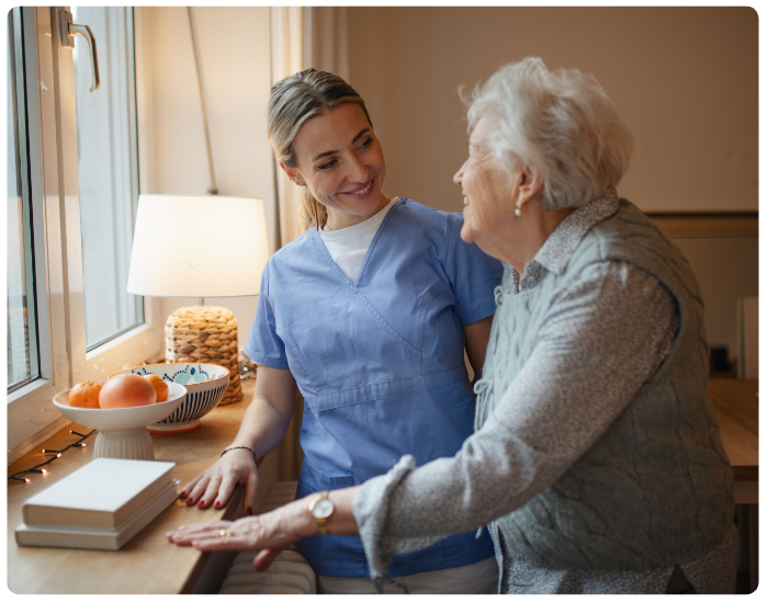 prepairing food for elderly